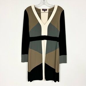 HALE BOB ⬛️ Neutral Long-Sleeved Colorblocked Dress - Size M